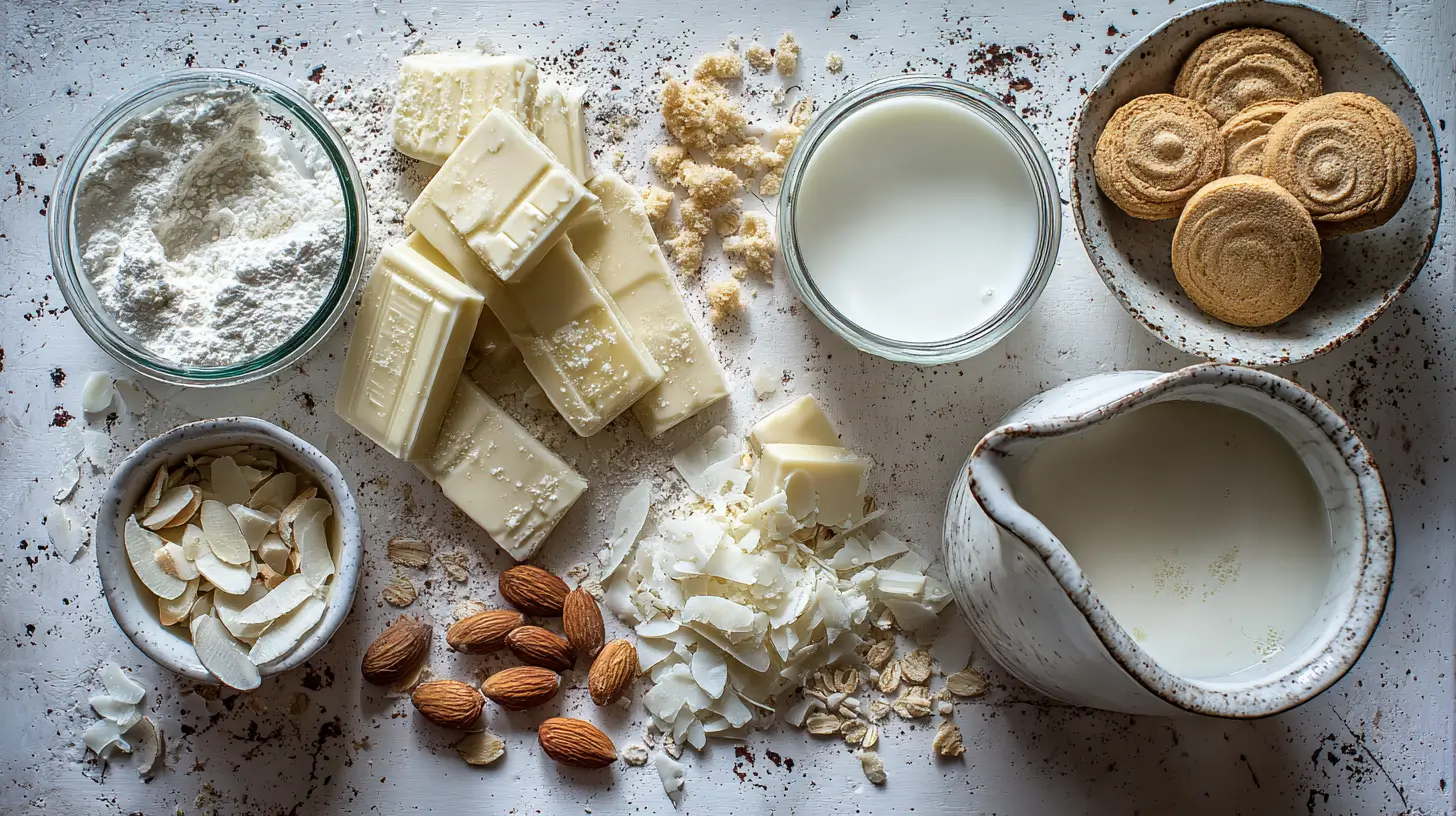 Top Down Flat Lay Of Raffaello Pannacotta Ingredients 221e5d10 452b 87d4 A6b886a9e161
