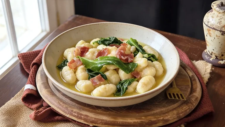 Ricotta Gnocchi Met Speck En Snijbiet