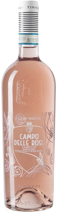 Fles Campo delle Rose Bardolino rosé van Tinazzi