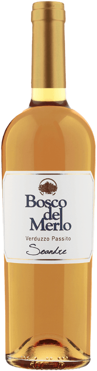 Fles Bosco del Merlo Verduzzo Passito dessertwijn